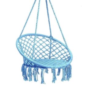 Viseća Ljuljaška Gnezdo od kanapa u plavoj boji