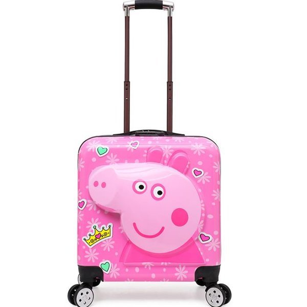 Pepa Prase dečiji kofer u roze boji za devojčice