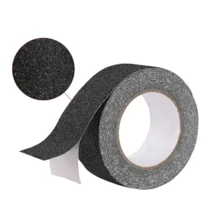 Crna neklizajuca traka. Traka protiv klizanja